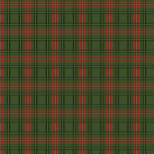 Tartan Holiday Collection Plaid Cotton Fabric 27668 green