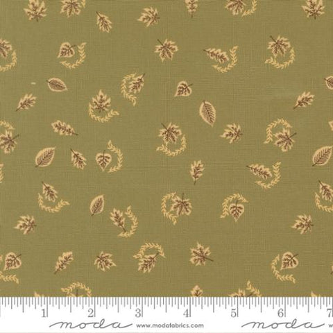 green, Windfall Collection Autumn Breeze Cotton Fabric 45657