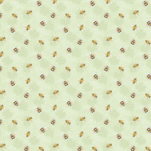 Zest for Collection Bee Toss Cotton Fabric 19157 green