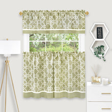 green-Arlington Tier & Valance Set 1746