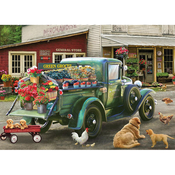 Green Grocer 35-Piece Tray Puzzle 58902