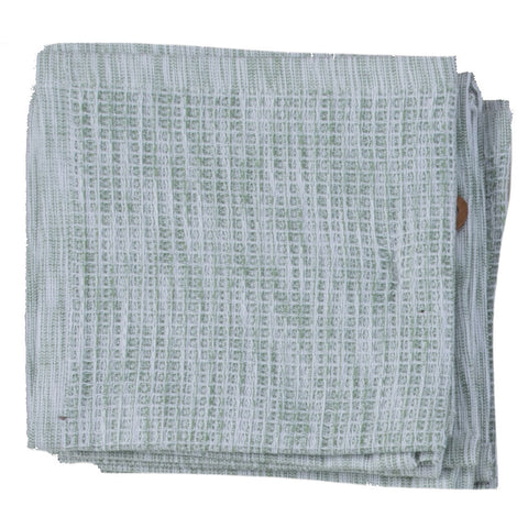 Green dishcloths