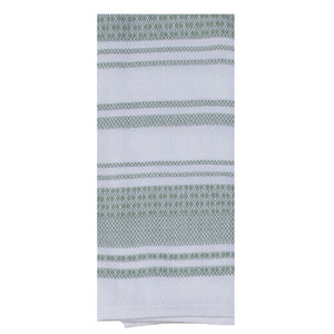 Green tea towel