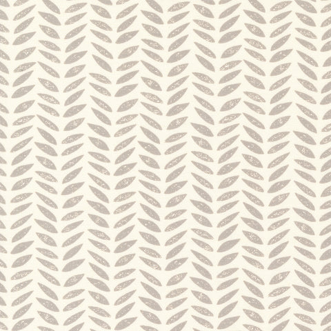 Flower Press Collection Stamped Print Cotton Fabric 3305 grey