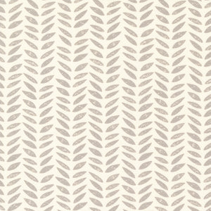 Flower Press Collection Stamped Print Cotton Fabric 3305 grey