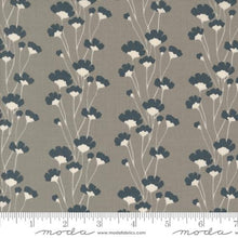 grey, Rainier Collection Flower Chains Cotton Fabric 38142