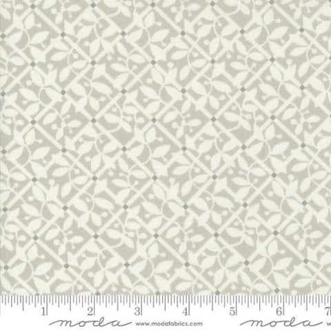 Shoreline Collection Lattice Checks Cotton Fabric 55303 grey