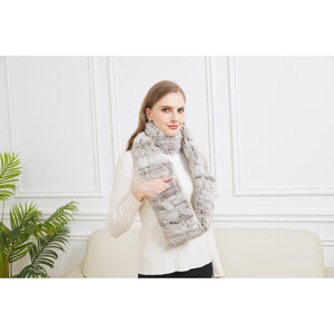 grey lynx, Pocket Scarf PSTR