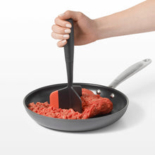 Stirring ground beef