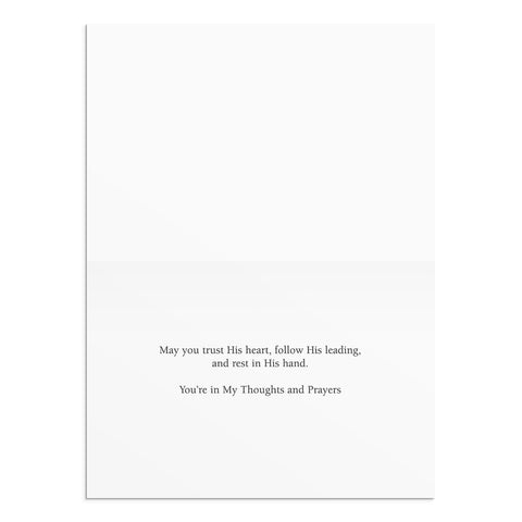 Inside of card