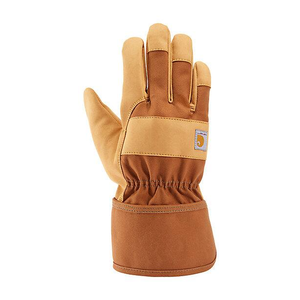 Back of Men's Rugged Flex Synthetic Leather Safety Cuff Glove GW0808