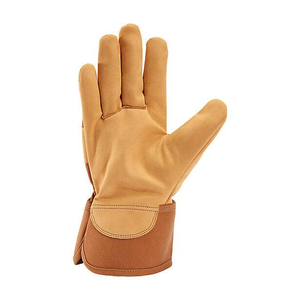 Palm of Men's Rugged Flex Synthetic Leather Safety Cuff Glove GW0808