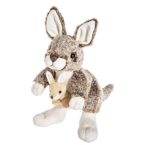 Plush Mama Kangaroo & Baby H14839