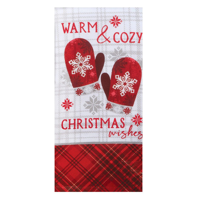 Warm & Cozy Dual Purpose Kitchen Towel H6510