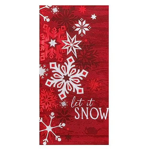 Let It Snow Dual Purpose Kitchen Towel H6511