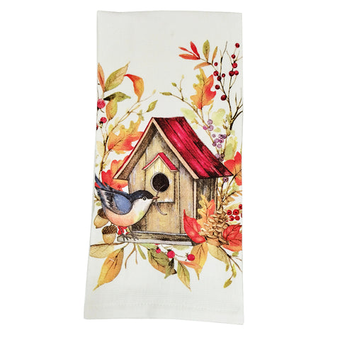 Birdhouse Dual Purpose Kitchen Towel H6540