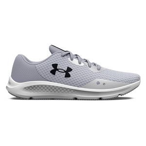 Under Armour women's Charged Pursuit 3 in halo gray & mod gray