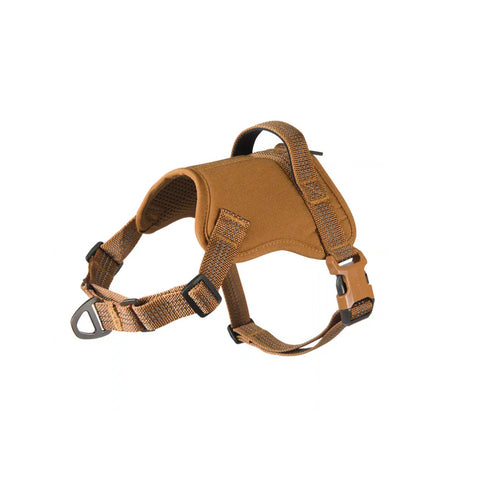 Carhartt Nylon Duck No Pull Dog Harness in Carhartt Brown showing right side