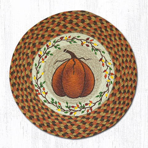 Harvest Pumpkin chair pad
