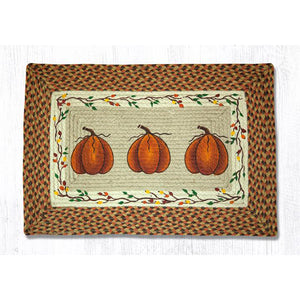 Pumpkin rug