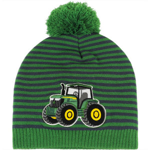 hat, Toddler's Tractor Hat and Mitten Set J4H585GT