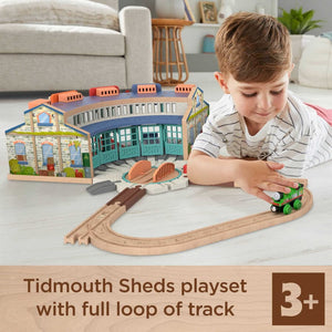 Tidmouth Sheds Playset with Full Loop of Track, 3+