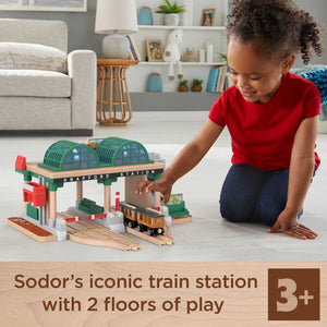 Sodor's Iconic Train Station with 2 Floors of Play, 3+