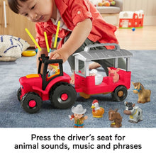 Press the driver's seat for animal sounds, music and phrases