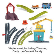 18-Piece Set, Including Thomas, Carly the Crane, & Sandy