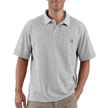 Heather Gray polo shirt