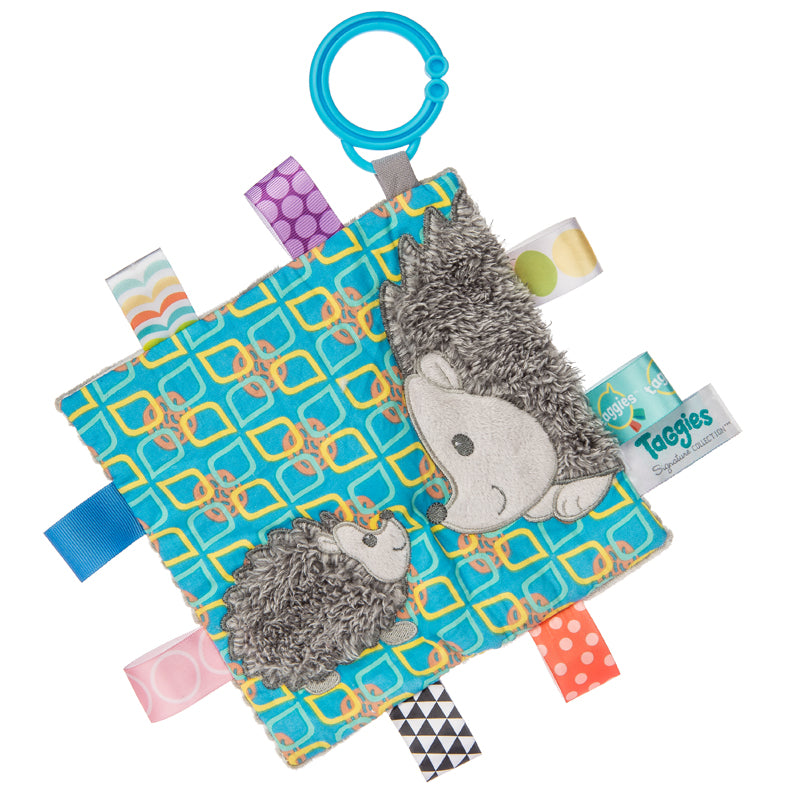 Crinkle Me Taggie Toy 40 hedgehog