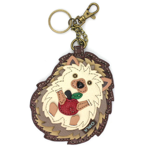 hedgehog, Key Fob Coin Purse 806
