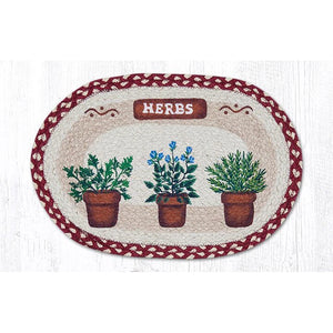 Herbs placemat