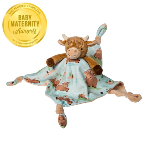 Hetty Highland Cow Baby Character Blanket