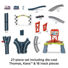 27-Piece Set Including Die-Cast Thomas, Kana, & 16 Track Pieces