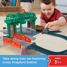 Take-Along Train Set Featuring Iconic Knapford Station, Ages 3+