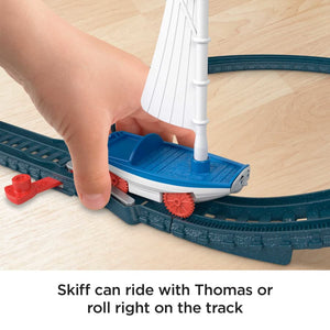 Skiff Can Ride with Thomas or Roll Right on the Track