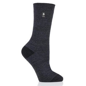 Black Women's Ultra Lite Twist Socks HH2W04628