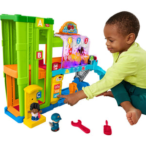 Little People Light Up Learning Garage Playset HLV87
