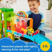 Interactive playset with lights, learning and fun role play