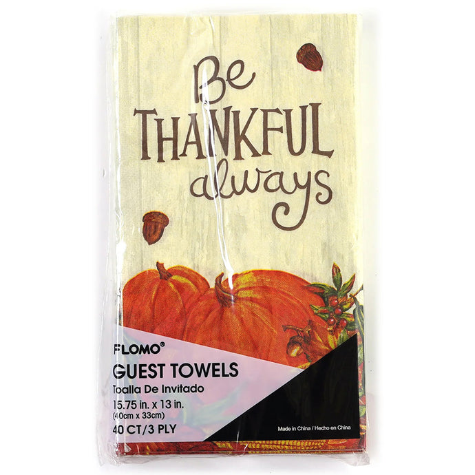 Thanksgiving Be Thankful Paper Napkins HM3068