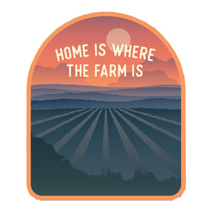 Home Is Where the Farm Is Sticker 1408-LSTK