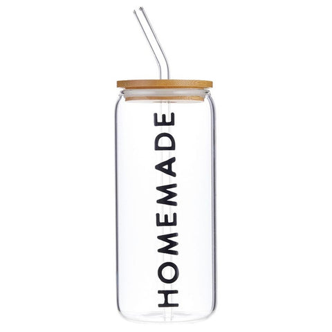 homemade, Cold Brew Glass Tumbler
