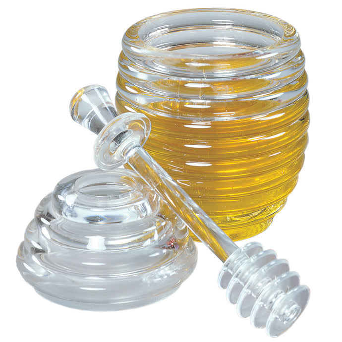 Honey dipper pot