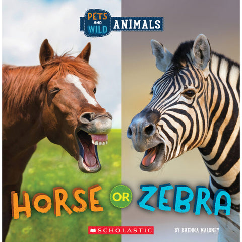 Horse or Zebra 9781338899849