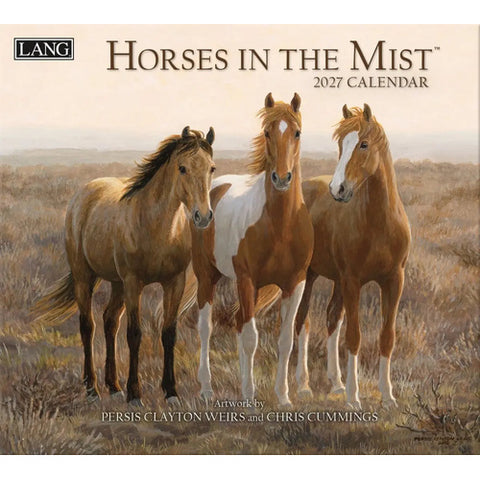 horses in the mist, 2027 Wall Calendars 2799100