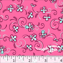 Hot Pink Tropical Breeze Fabric
