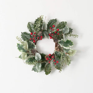 Frosted Holly Ring HT4