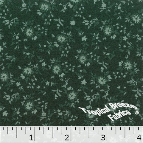 hunter, Koshibo Small Floral Print Polyester Fabric 048522
