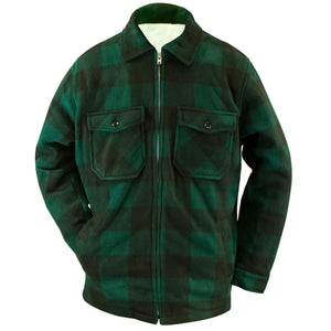 Hunter green plaid jacket
